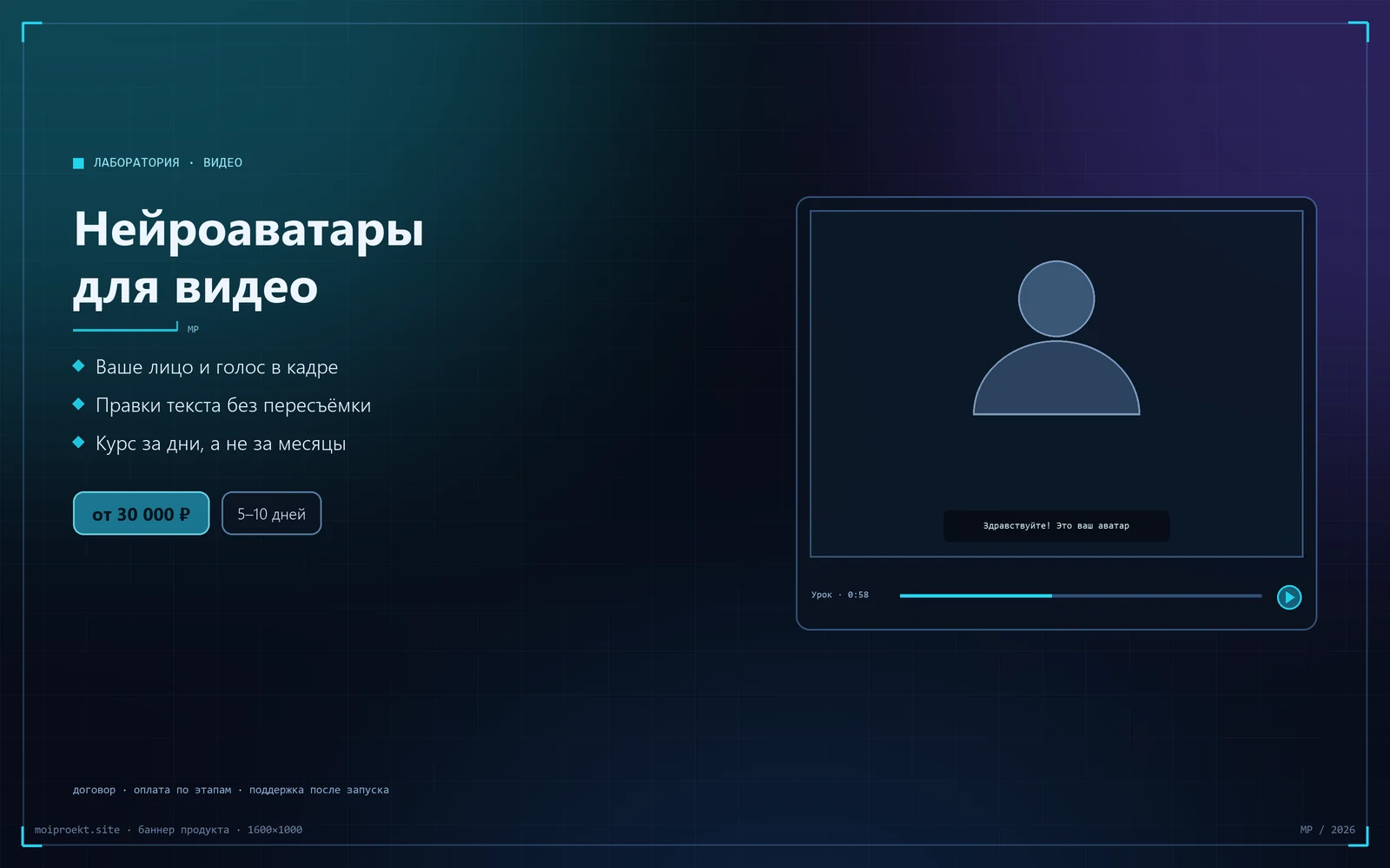 Нейроаватары для видео и курсов: возможности и польза для бизнеса